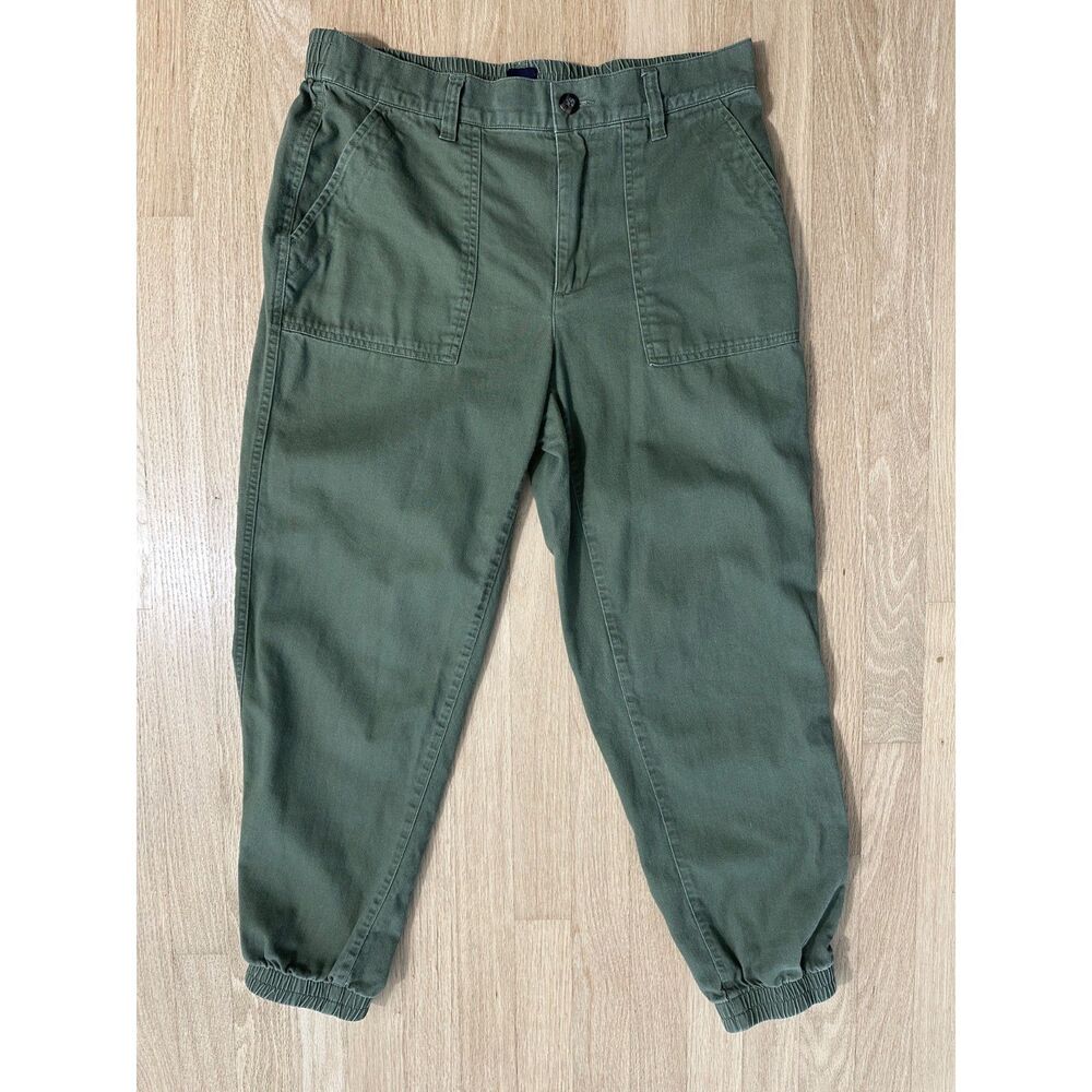 GAP Army Green Cargo Pants Utility Outerwear Gorpcore Casual Women's size M